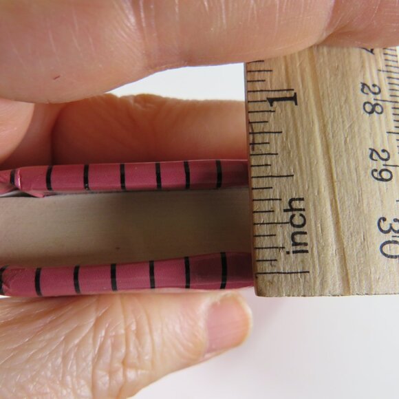 Mary Engelbreit Notebook Friendship Hard Cover, Padded, Stripped, Tea Party - Picture 6 of 7